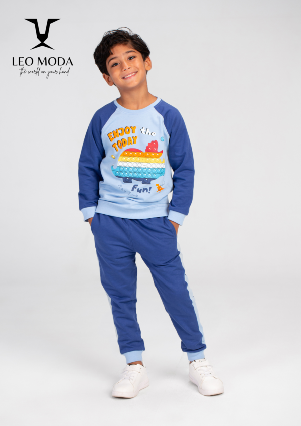 Autumn children's pajamas Fun play time 110
